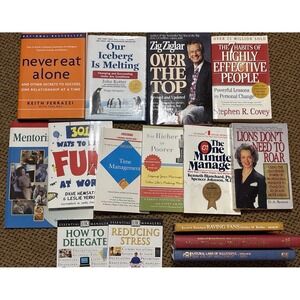 15 Self Help Book-management, leadership, productivity, personal, Professional +